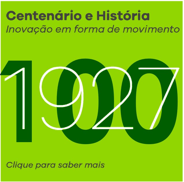 Centenário e História Canasvieiras. Inovação em forma de movimento.